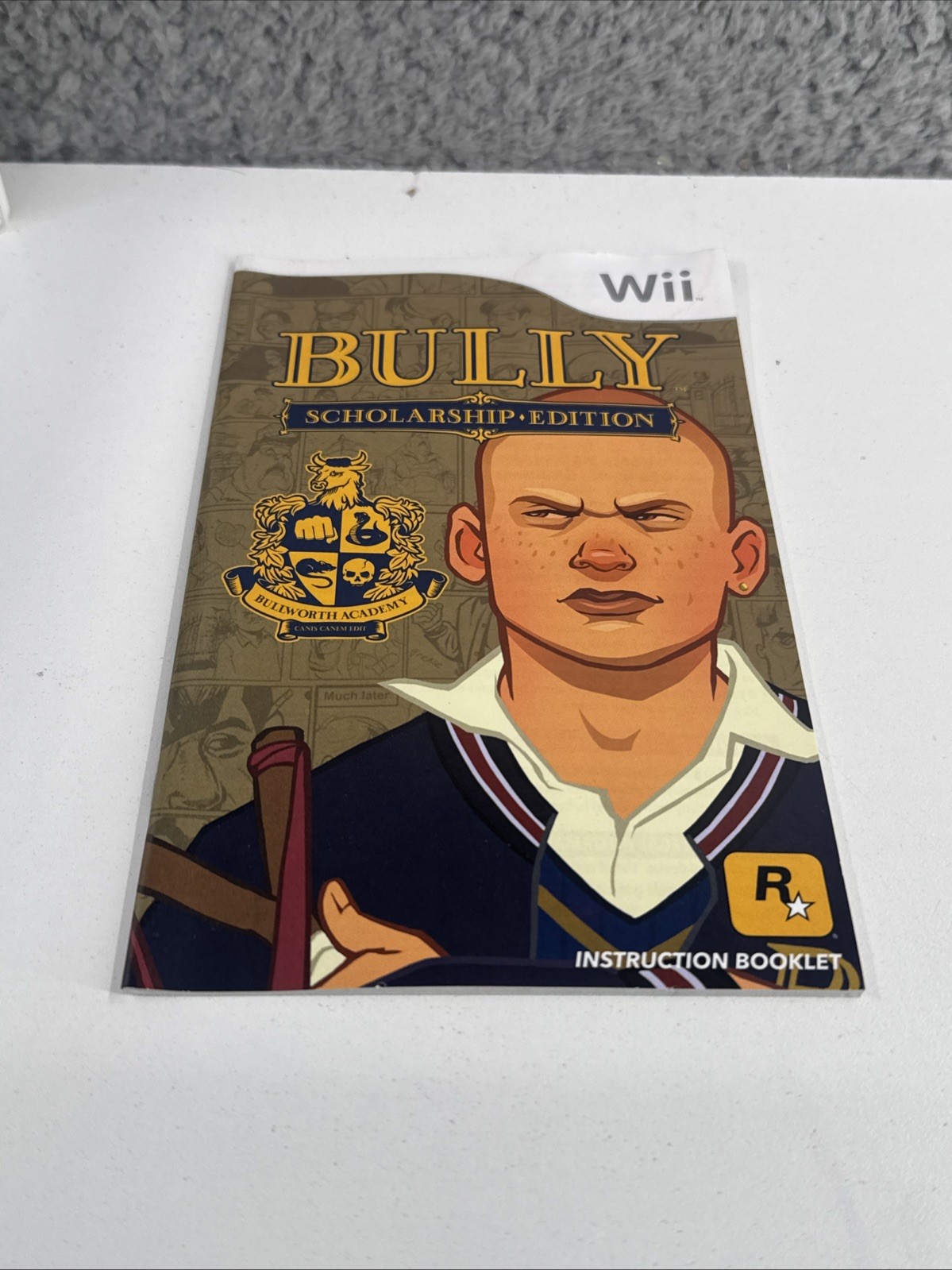Bully: Scholarship Edition (Nintendo Wii, 2008) Complete w/ Manual & Map CIB