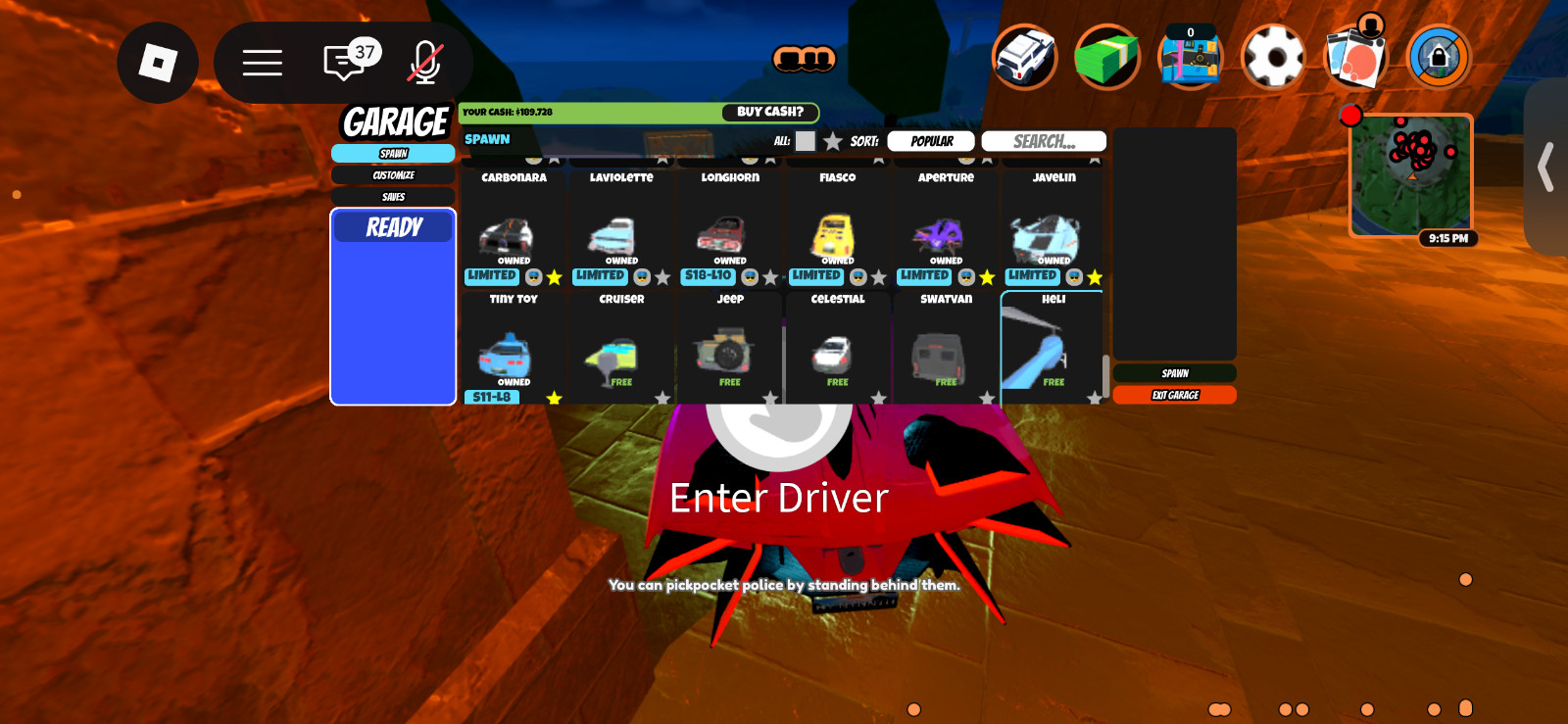 jailbreak roblox cars/items safe an fast