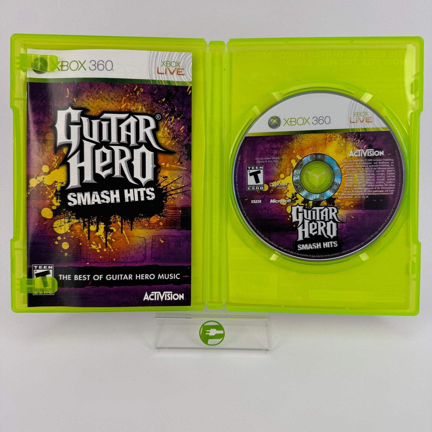 Guitar Hero Smash Hits (Microsoft Xbox 360, 2009)