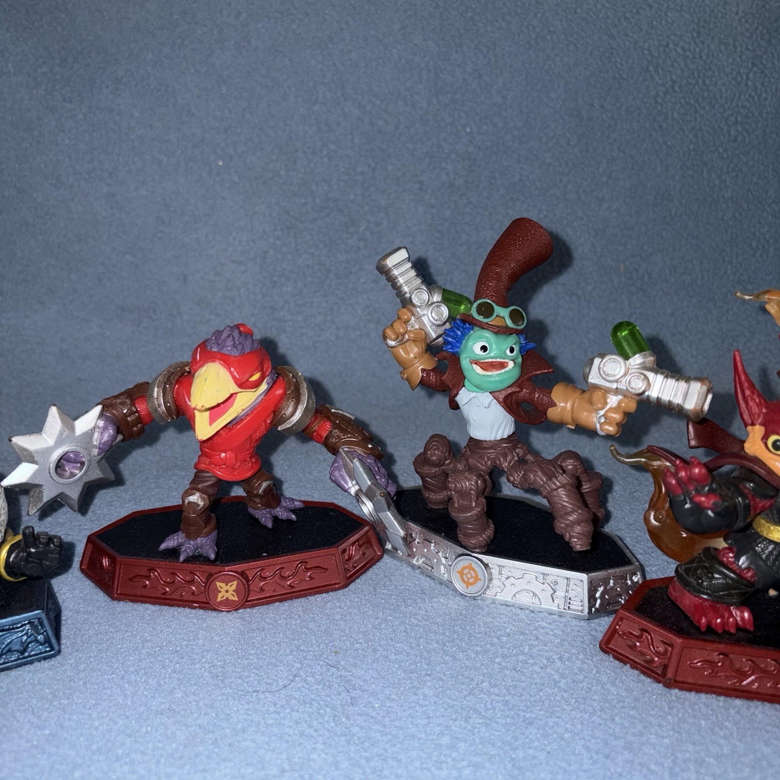 Skylanders Imaginators Flare Wolf Chopscotch Krankase King Pen Tae Crow Sensei