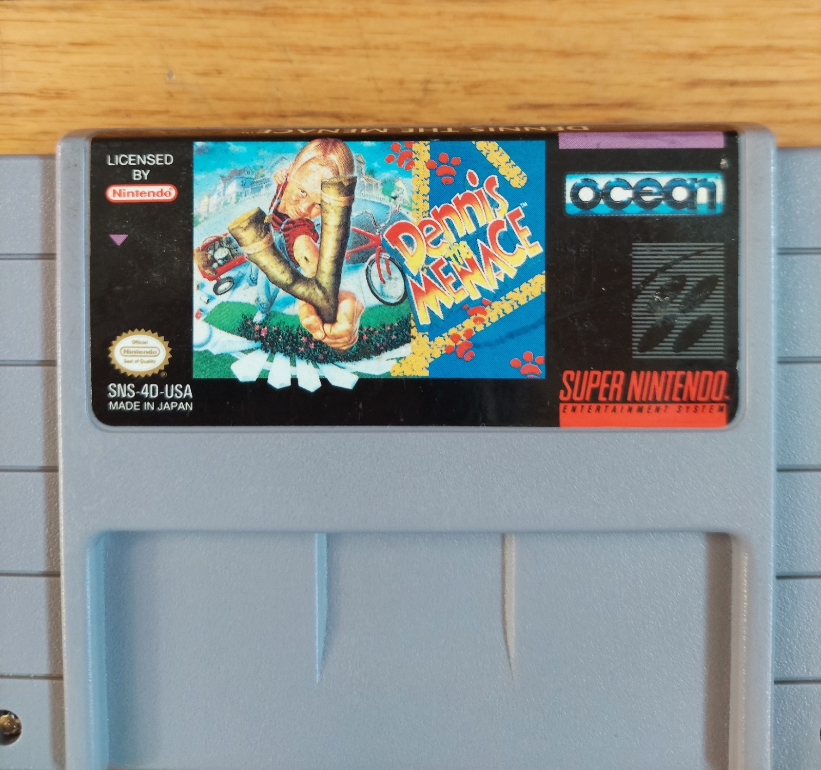 Dennis The Menace – SNES Game Action & Adventure Cartoon, Works, Fast Shipping!