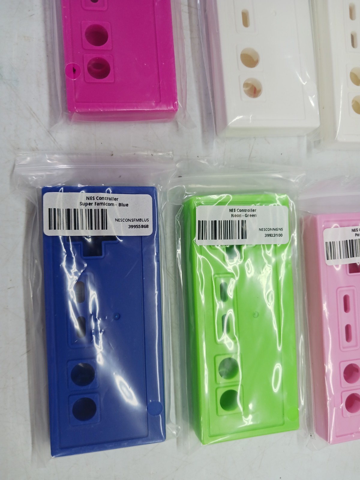 Nintendo Controller Shell Replacement Lot Of 10 Various Colors.