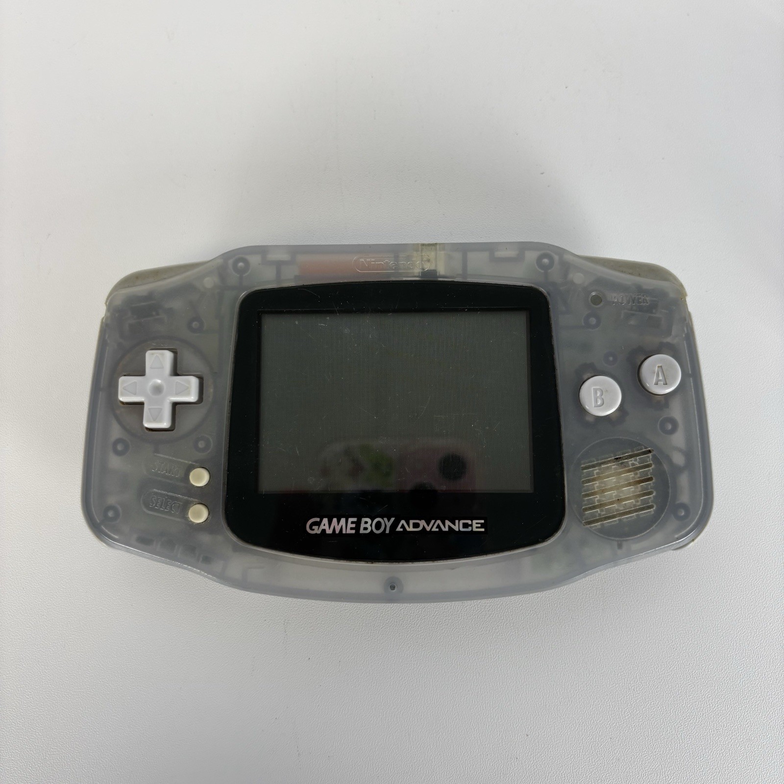 Nintendo Game Boy Advance GBA Glacier Handheld System Console – Tested