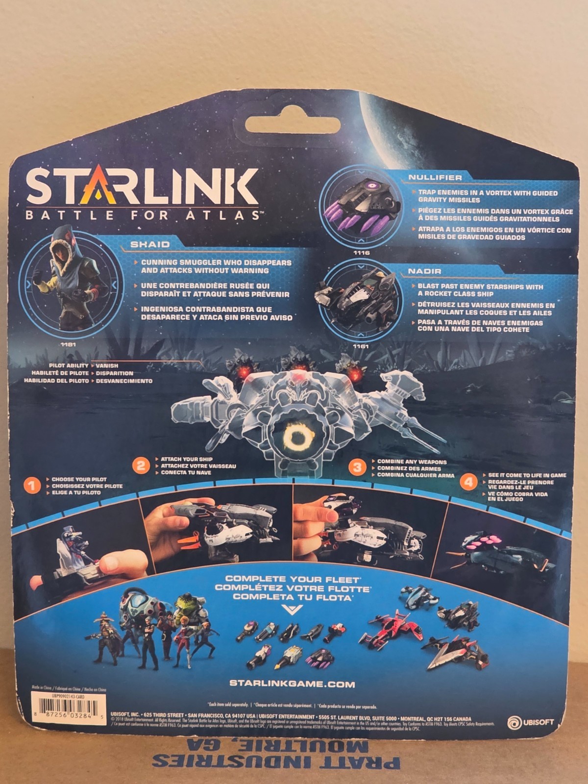 STARLINK Battle Atlas – NADIR Nullifier Shaid Starship Pack Spaceship Fleet