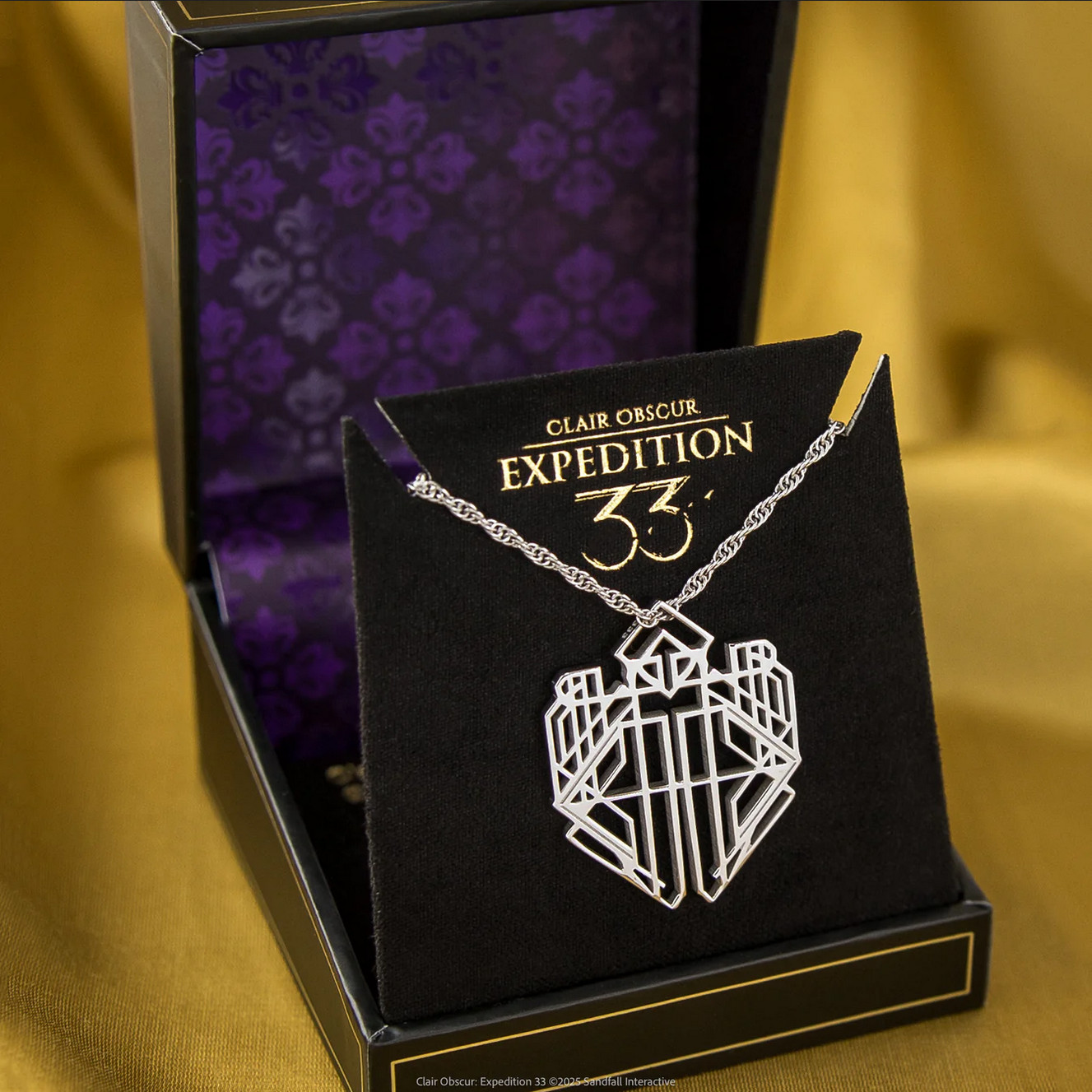 Clair Obscur: Expedition 33 x RockLove Lune Necklace Limited Edition of 333 #133