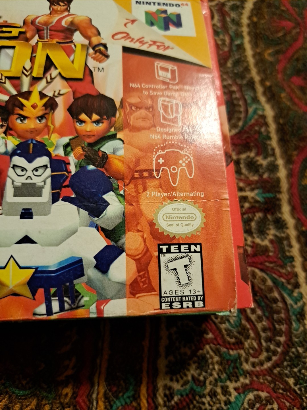 Flying Dragon (Nintendo 64, 1998) N64 Game & Box Authentic CLEANED & TESTED