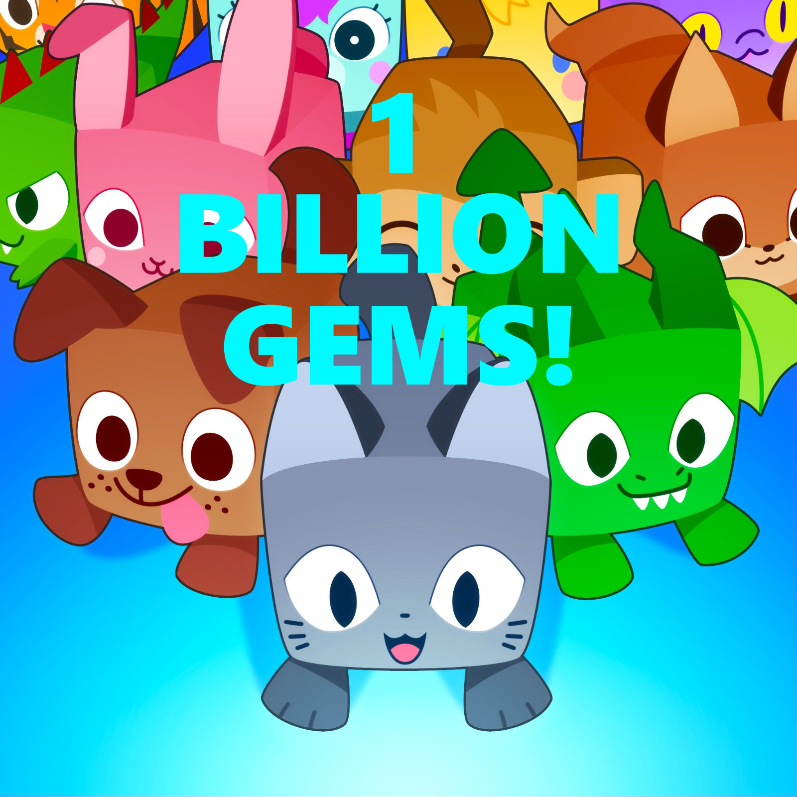 PET SIMULATOR 99 (PET SIM 99 PS99) 💎500M 1B 3B 5B 10B 15B 20B 50B 75B 100B Gems