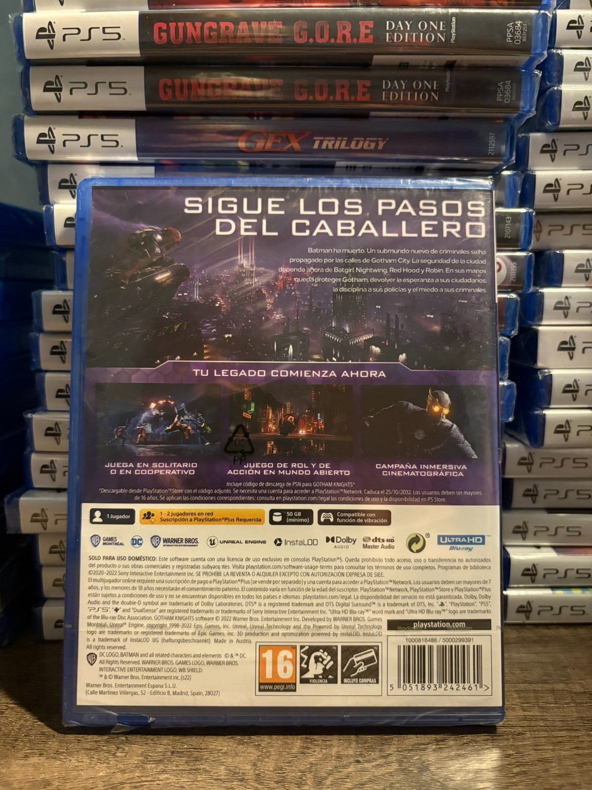 (SEALED)Gotham Knights for Sony PlayStation 5 PS5 PAL PEGI 16 Batman Multiplayer