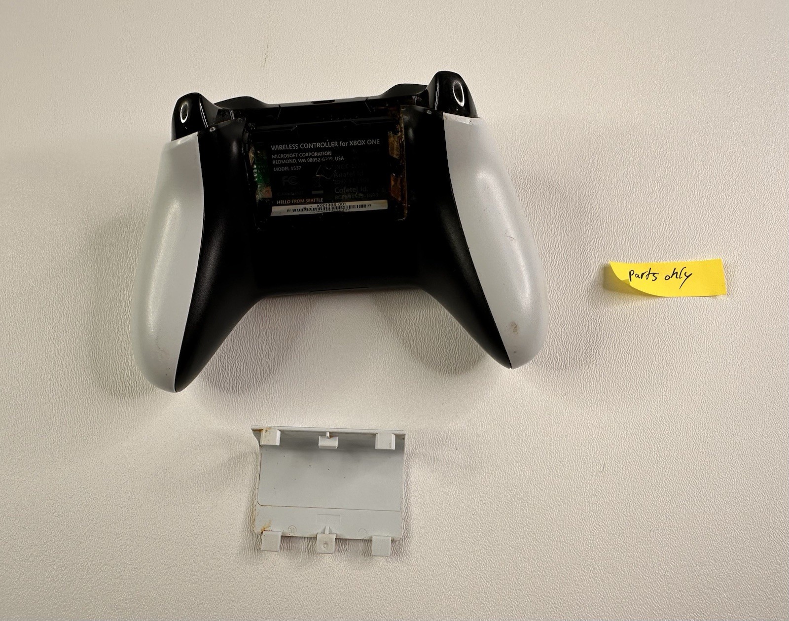 Xbox One Controller Model 1537 Parts Only White