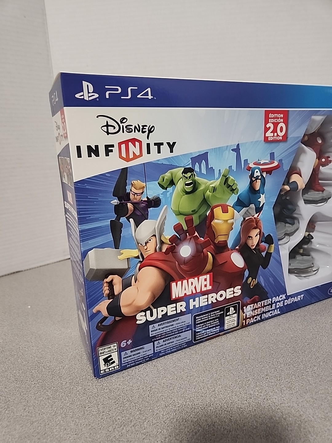 Disney Infinity 2.0 Marvel Super Heroes Starter Pack For Playsation 4 Sealed ☆