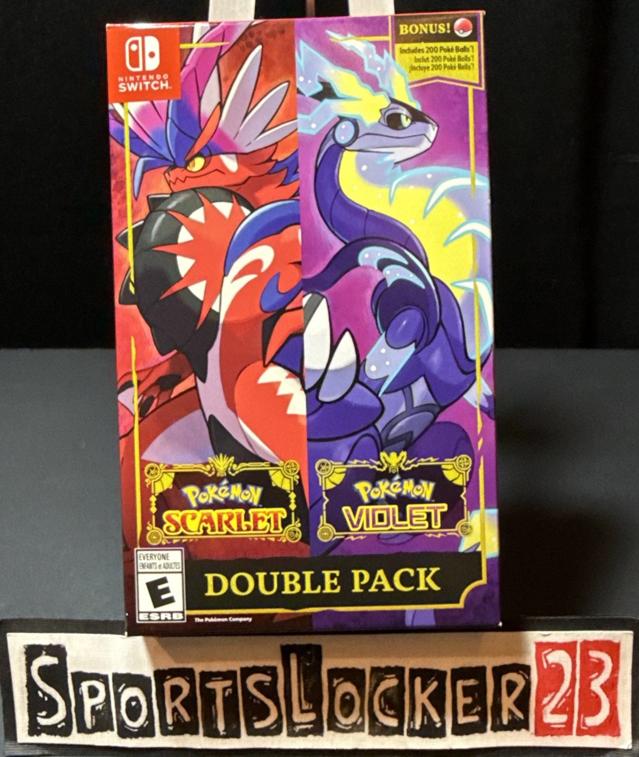 Pokemon – Scarlet & Violet Double Pack (Nintendo Switch, 2022) Brand New Sealed