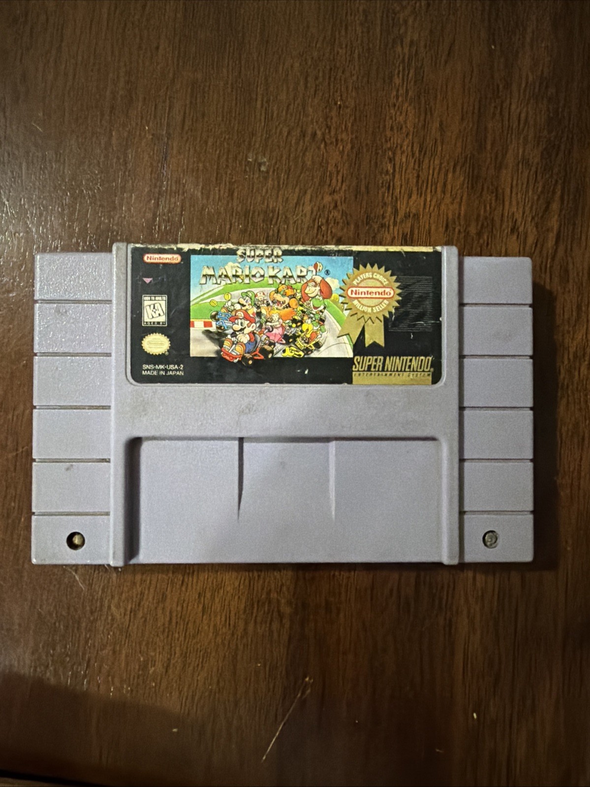 Super Mario Kart (Nintendo SNES, 1992)