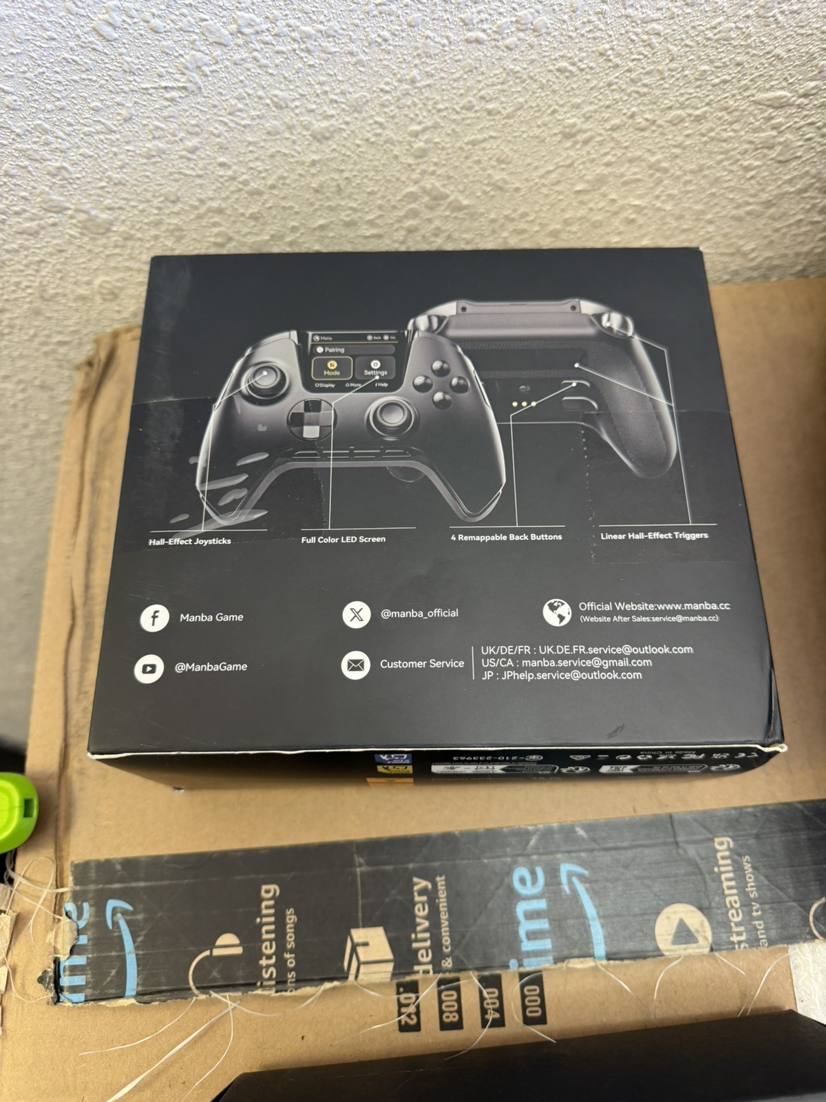 ManbaOne Interactive Screen Wireless Gaming Controller for PC/Switch/Switch…
