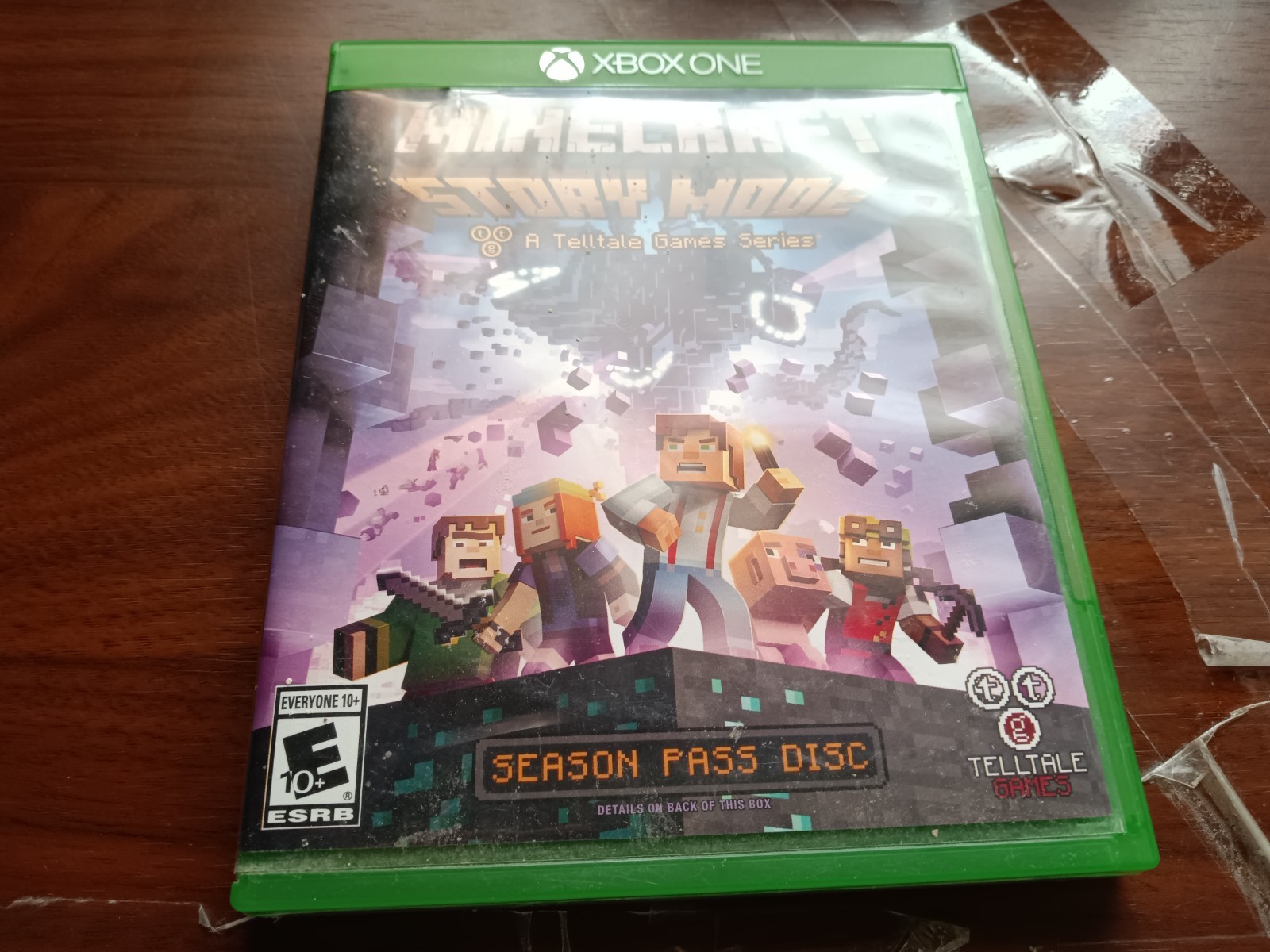 minecraft story mode season pass disc xbox