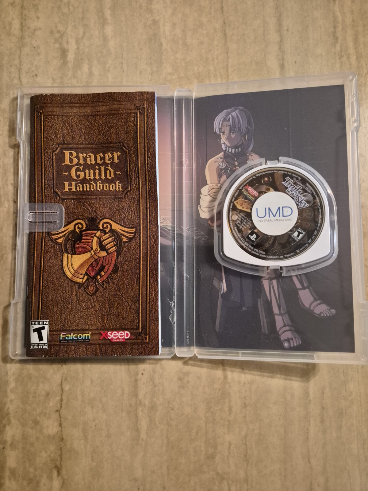 Legend of Heroes Trails in the Sky Sony PSP Complete CIB