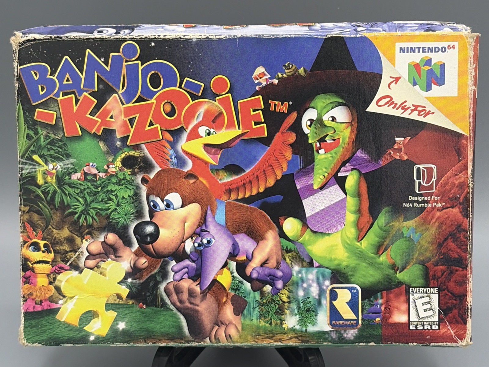 Banjo-Kazooie (Nintendo 64) CIB Complete w/ Manual Authentic💯 & Tested ✅ N64