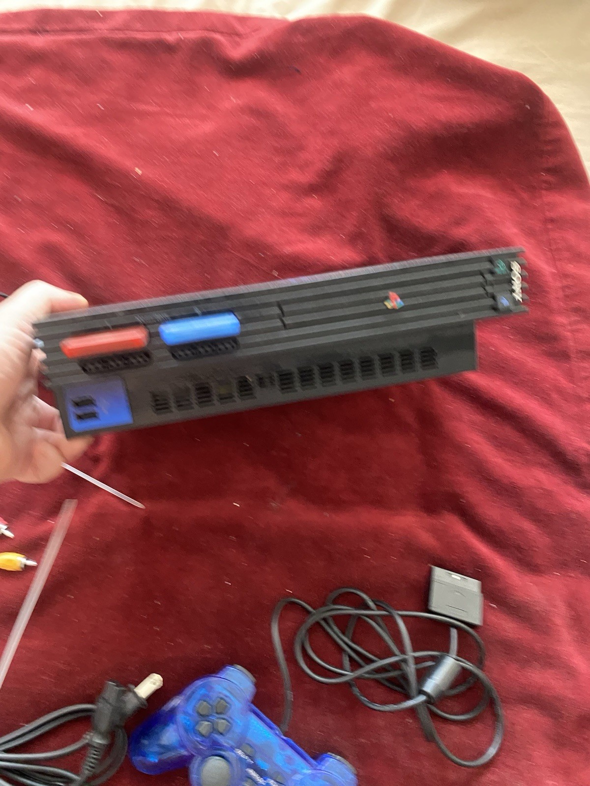 Sony PlayStation 2 PS2 Slim Console Complete. Tested Working