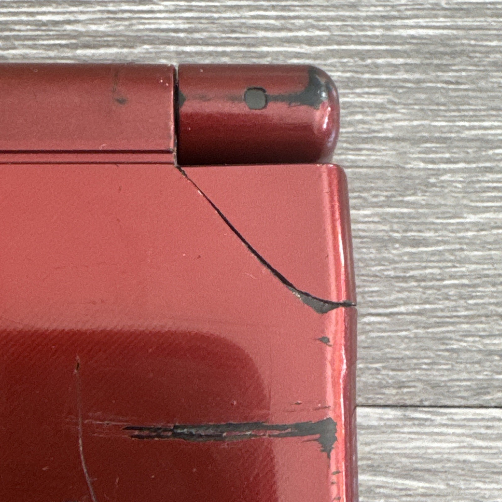 Nintendo New 3DS XL Console With Charger Red. Cosmetic Damage Tested And Working
