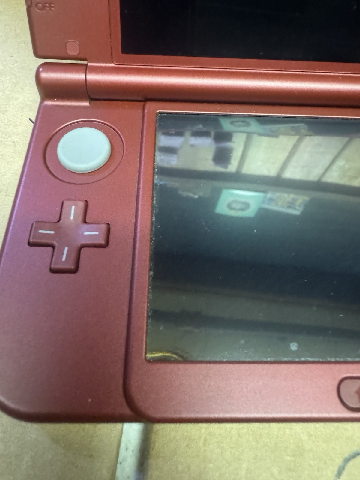 Nintendo “New” 3DS XL Metallic Red Handheld Console System RED-001