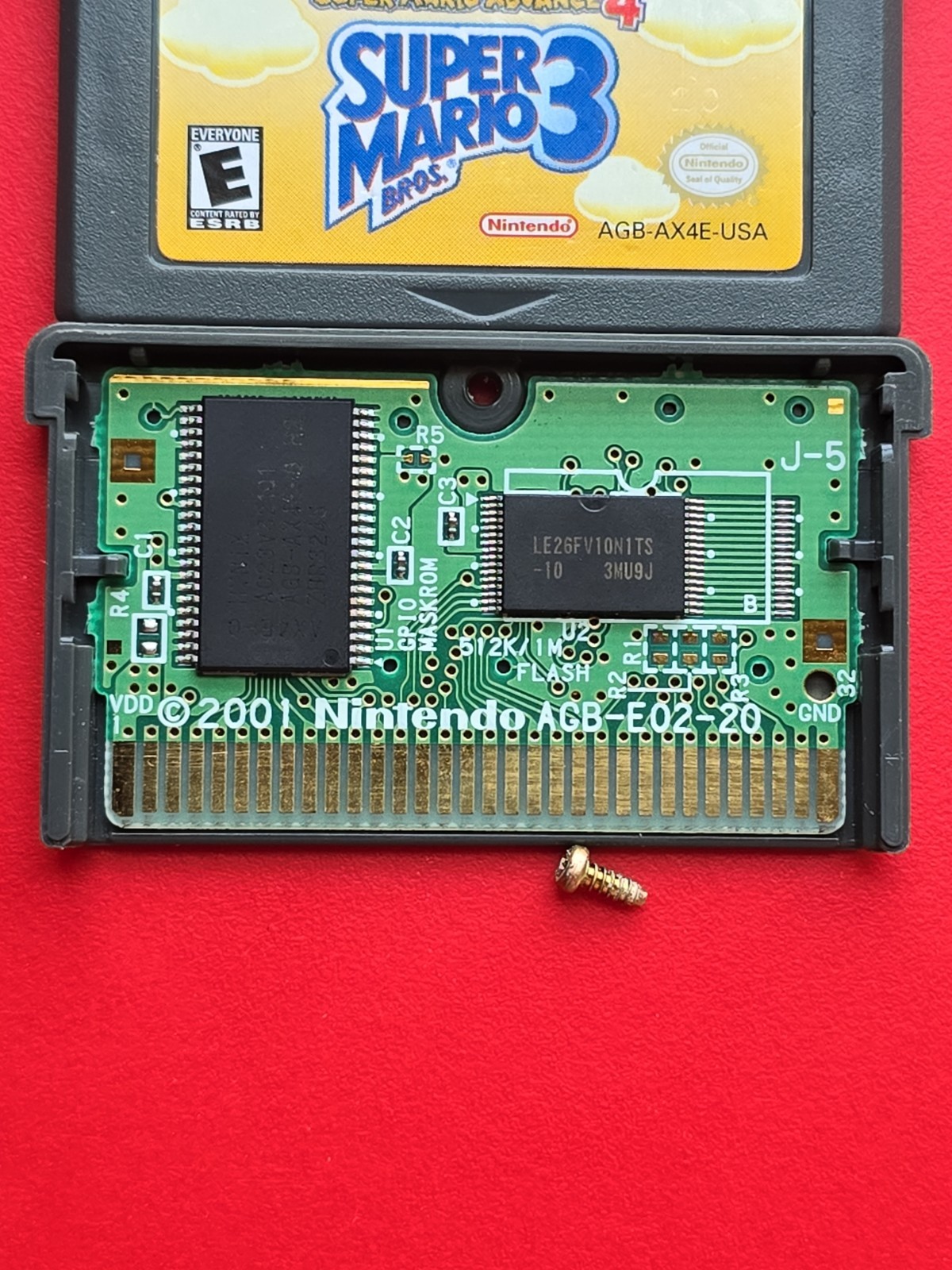 Super Mario Advance 4: Super Mario Bros. 3 Game Boy Advance Authentic Saves