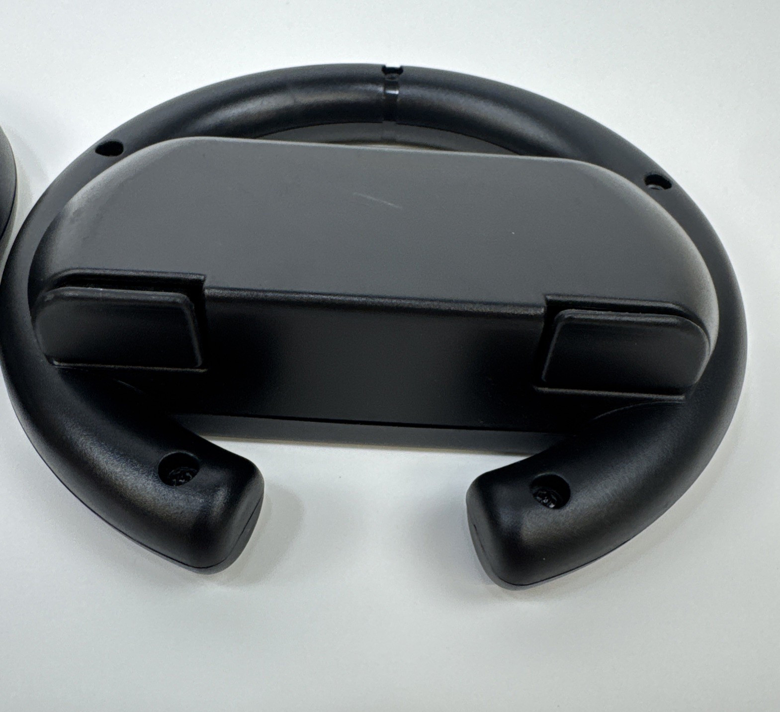 Black Steering Wheel Set for Nintendo Switch Joy-Con Mario Kart (Unbranded)
