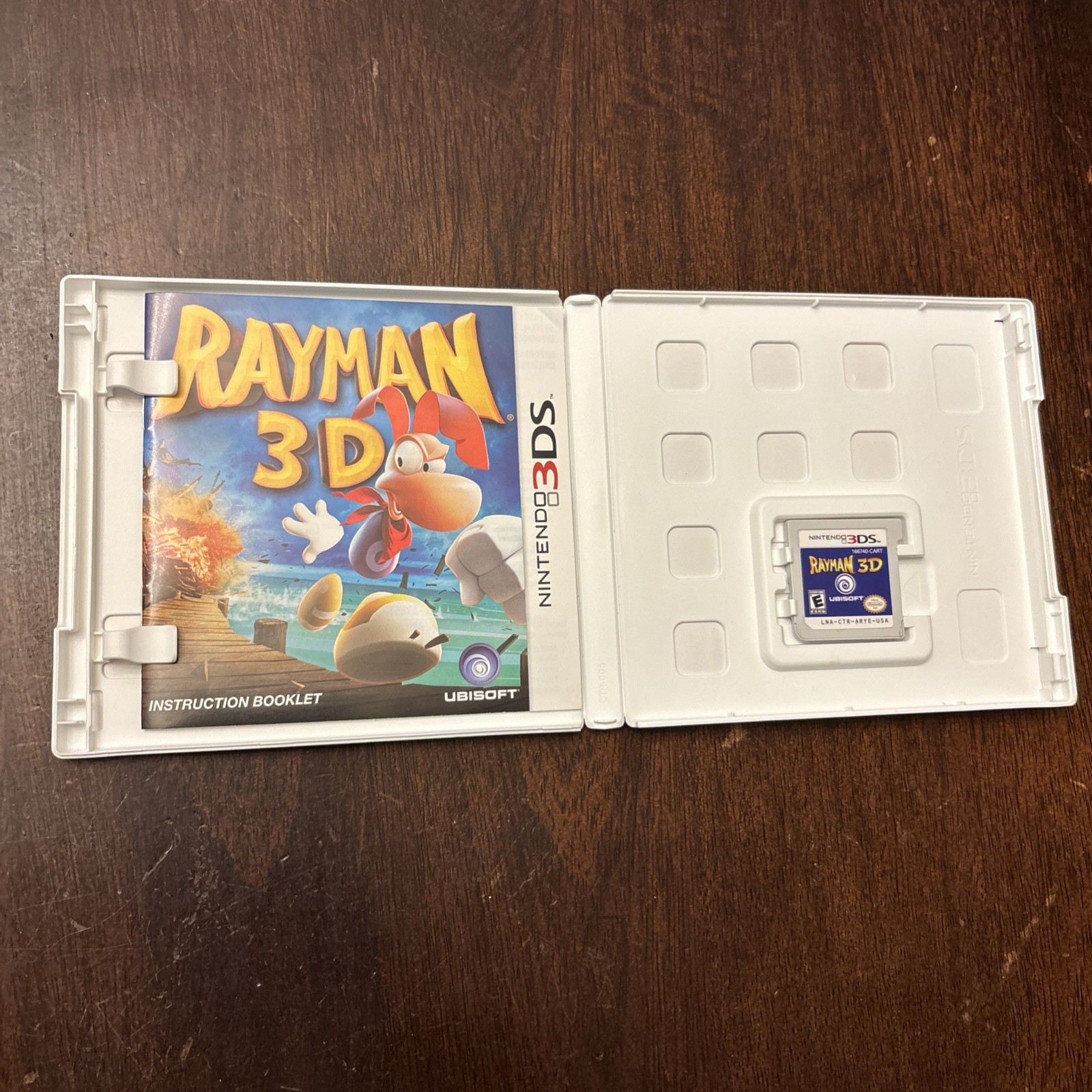 Rayman 3D Nintendo 3DS 2011 Complete in Box with Manual