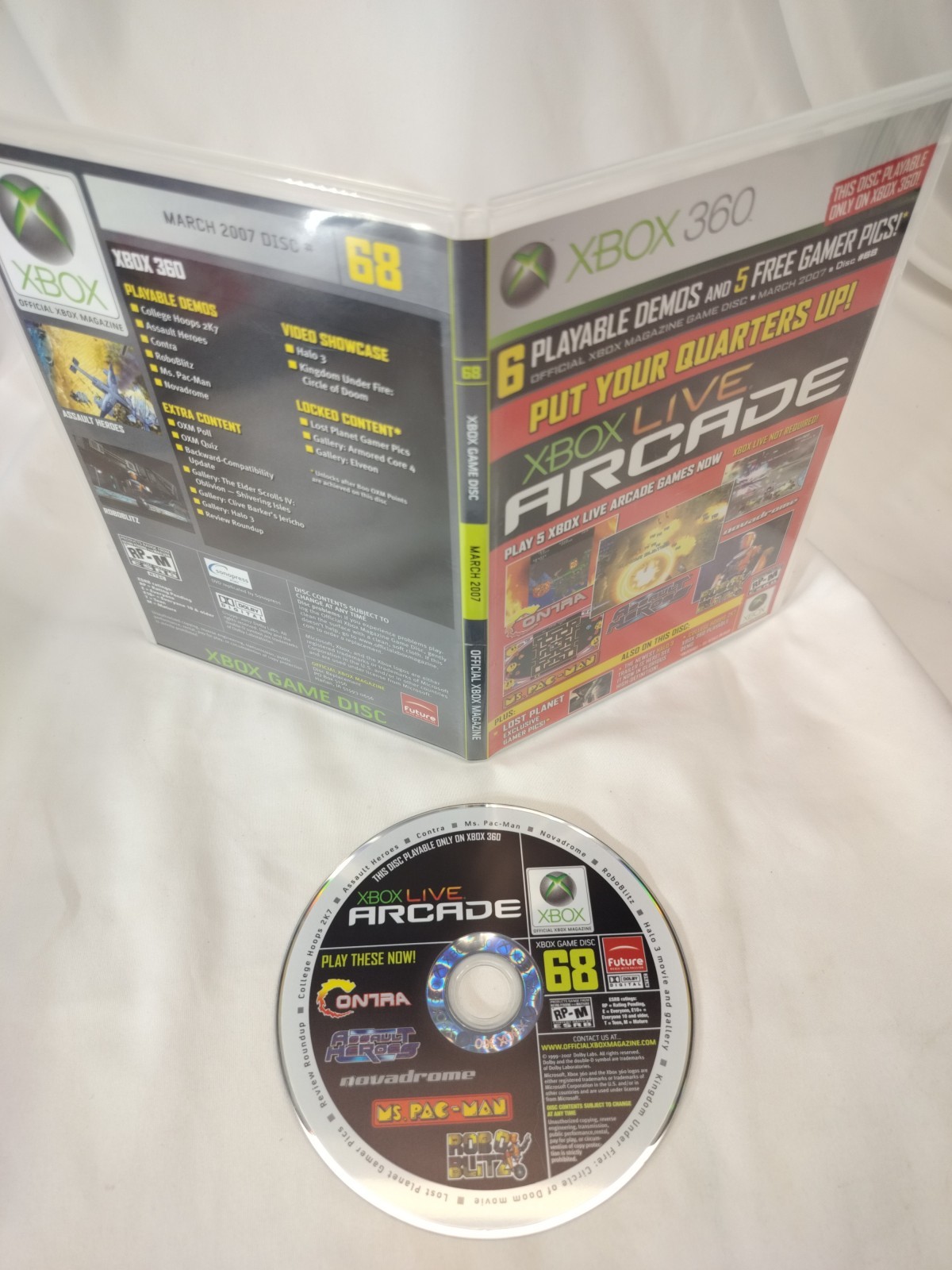 Lot Of 13 Official Xbox Magazine Demo Game Discs