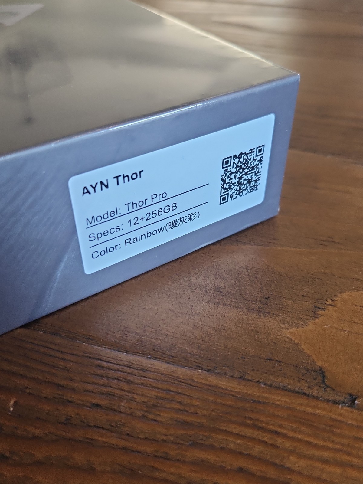 AYN Thor Pro 12GB/256GB Rainbow NEW SEALED + TPU Shell + 2 Screen Protectors