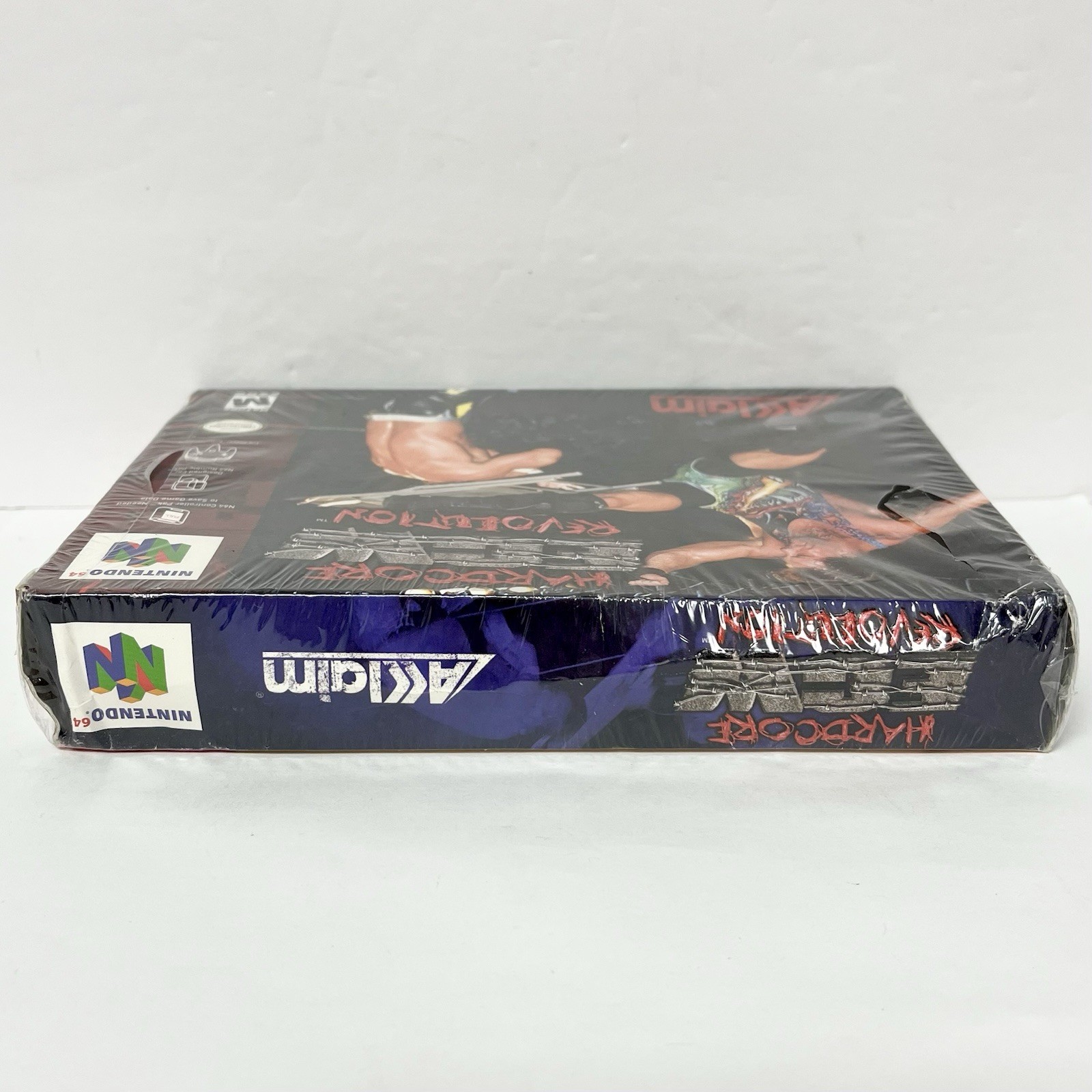 N64 Nintendo 64 ECW HARDCORE REVOLUTION New Factory Sealed Game Wrestling WWF
