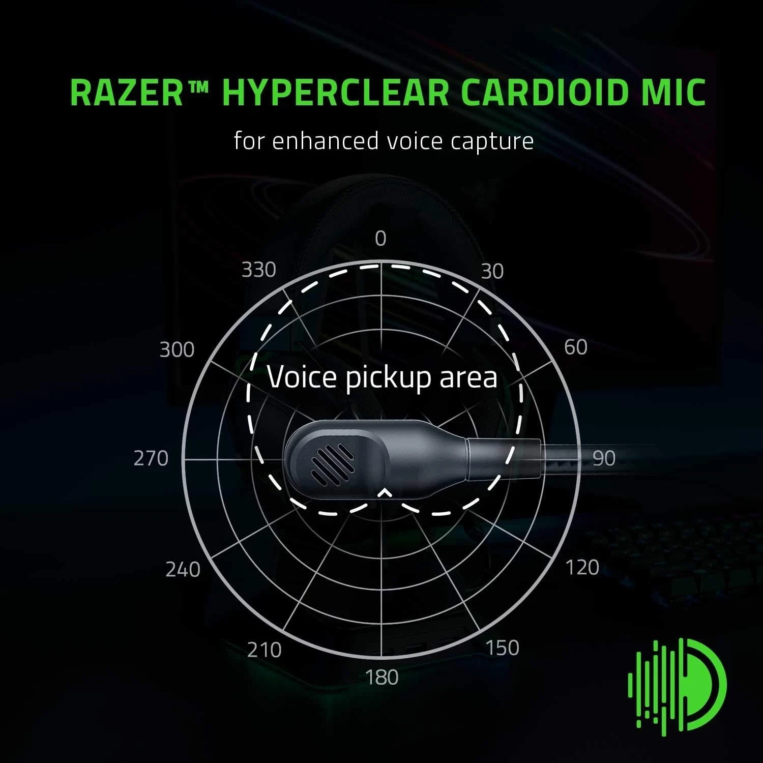 Razer BlackShark V2 X Wired Gaming Headset Black 7.1 Surround Noise Cancelling