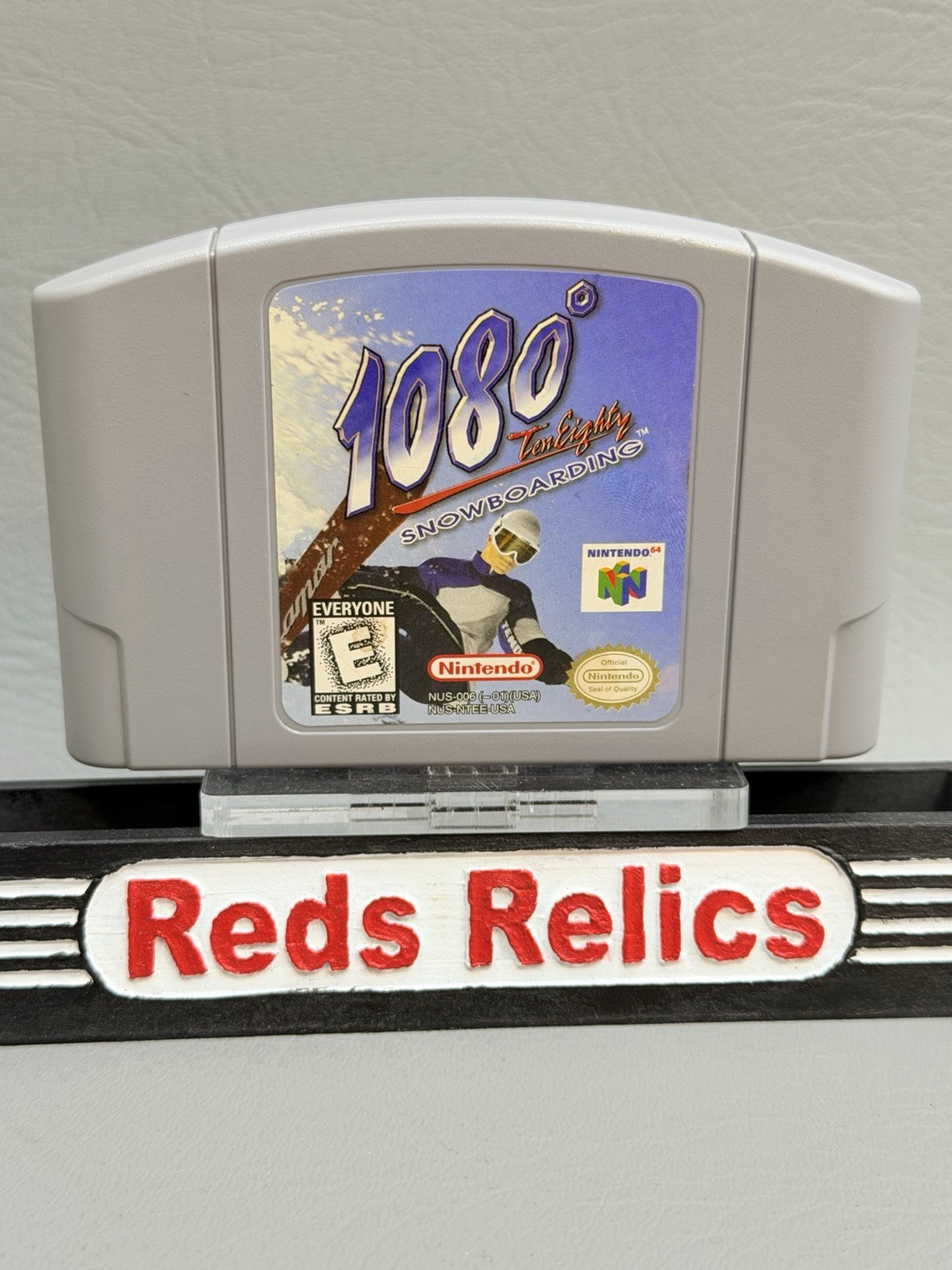 1080 Snowboarding N64 Nintendo 64 Authentic Cartridge – Cleaned – Very Good