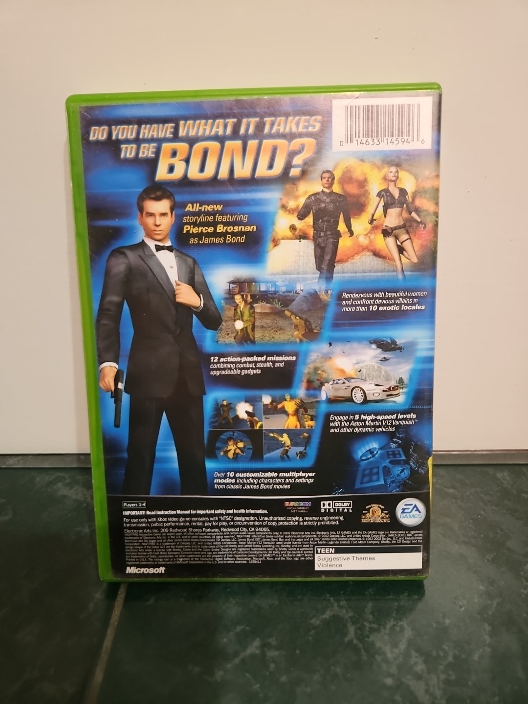 007: NightFire Original Xbox (Microsoft Xbox, 2002) James Bond Free Shipping