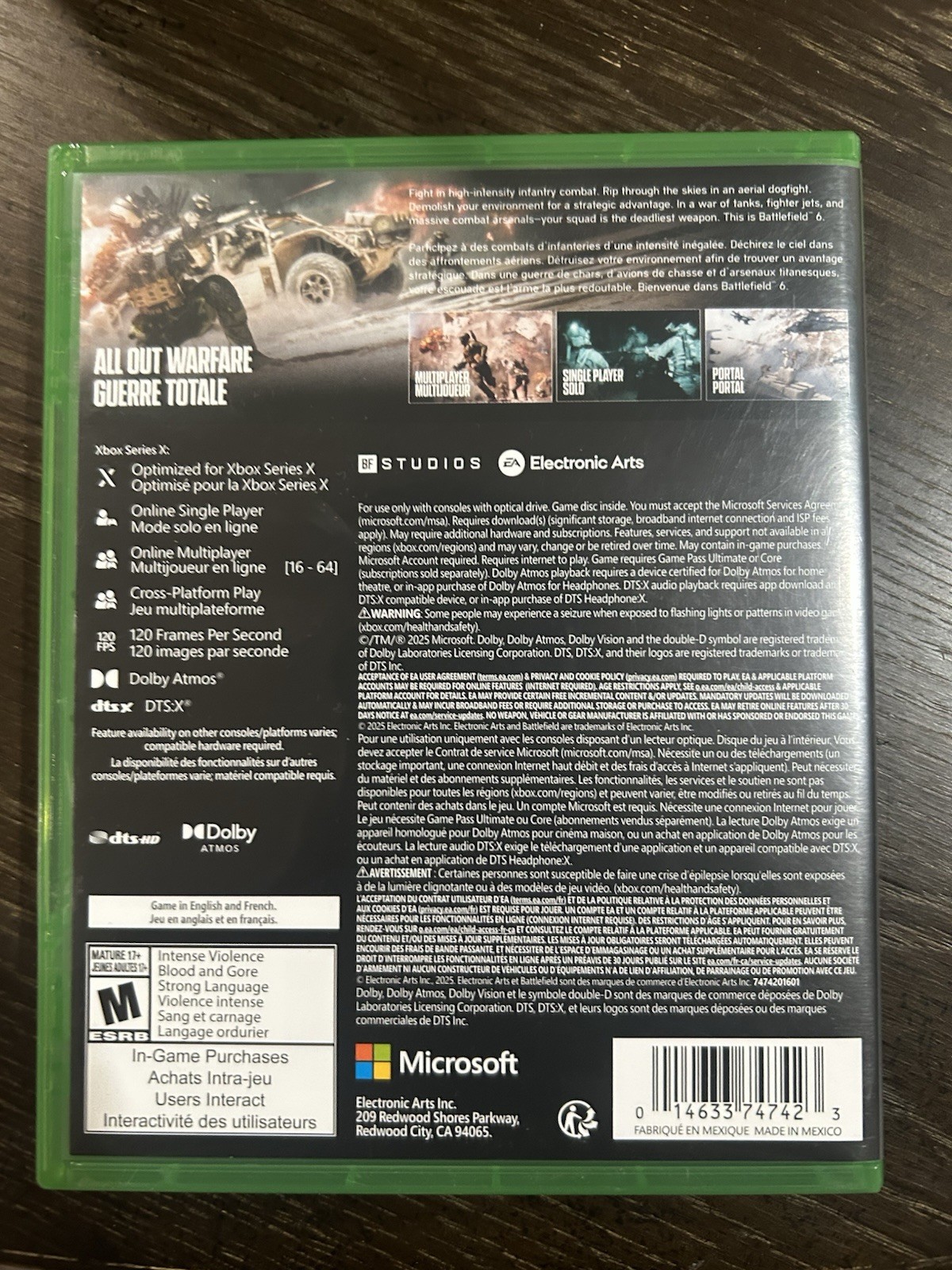 Battlefield 6 & Deadrising Xbox Series X Bundle