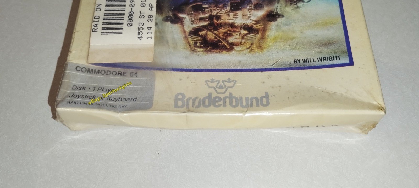 RAID ON BUNGELING BAY (Commodore 64 C64) by Broderbund NEW SEALED 1984