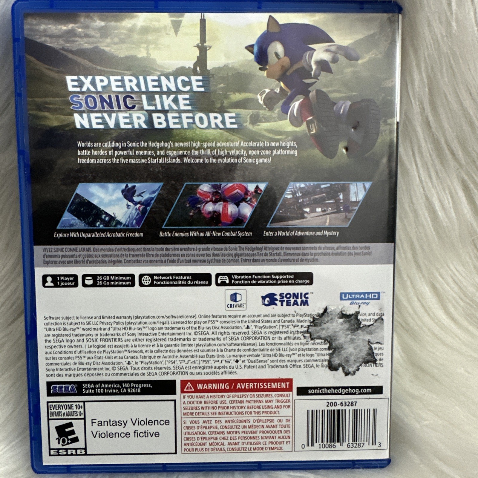 Sonic Frontiers – Sony PlayStation 5