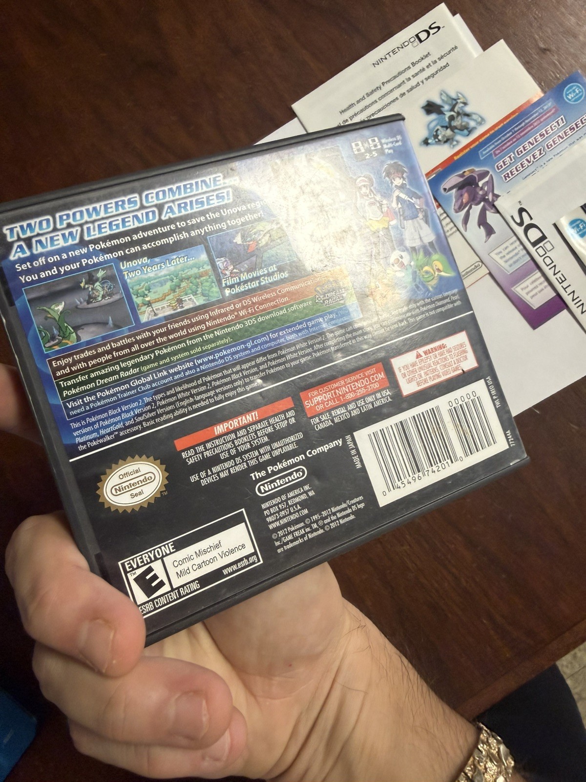 Pokemon Black Version 2 – Nintendo DS, CIB, Tested & Authentic