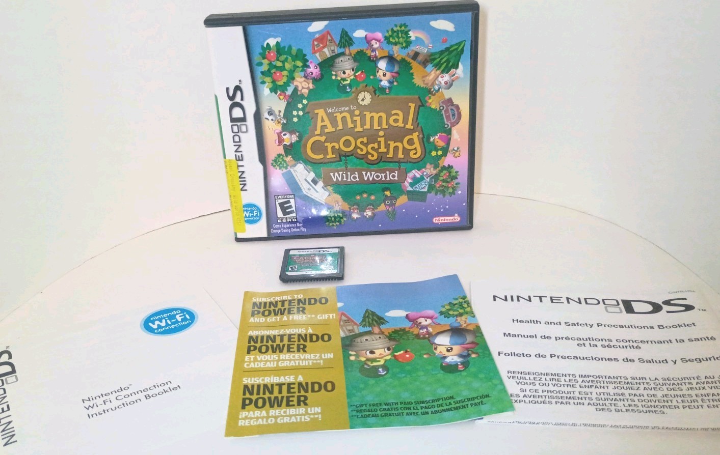 Animal Crossing: Wild World (Nintendo DS, 2005) Authentic + Tested Complete Cib
