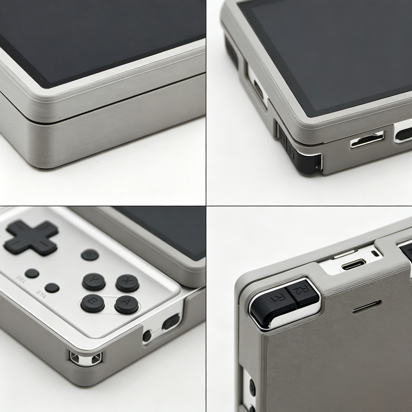 PLA Protective Case for ANBERNIC RG Rotate Gaming Console Dust proof Accessory