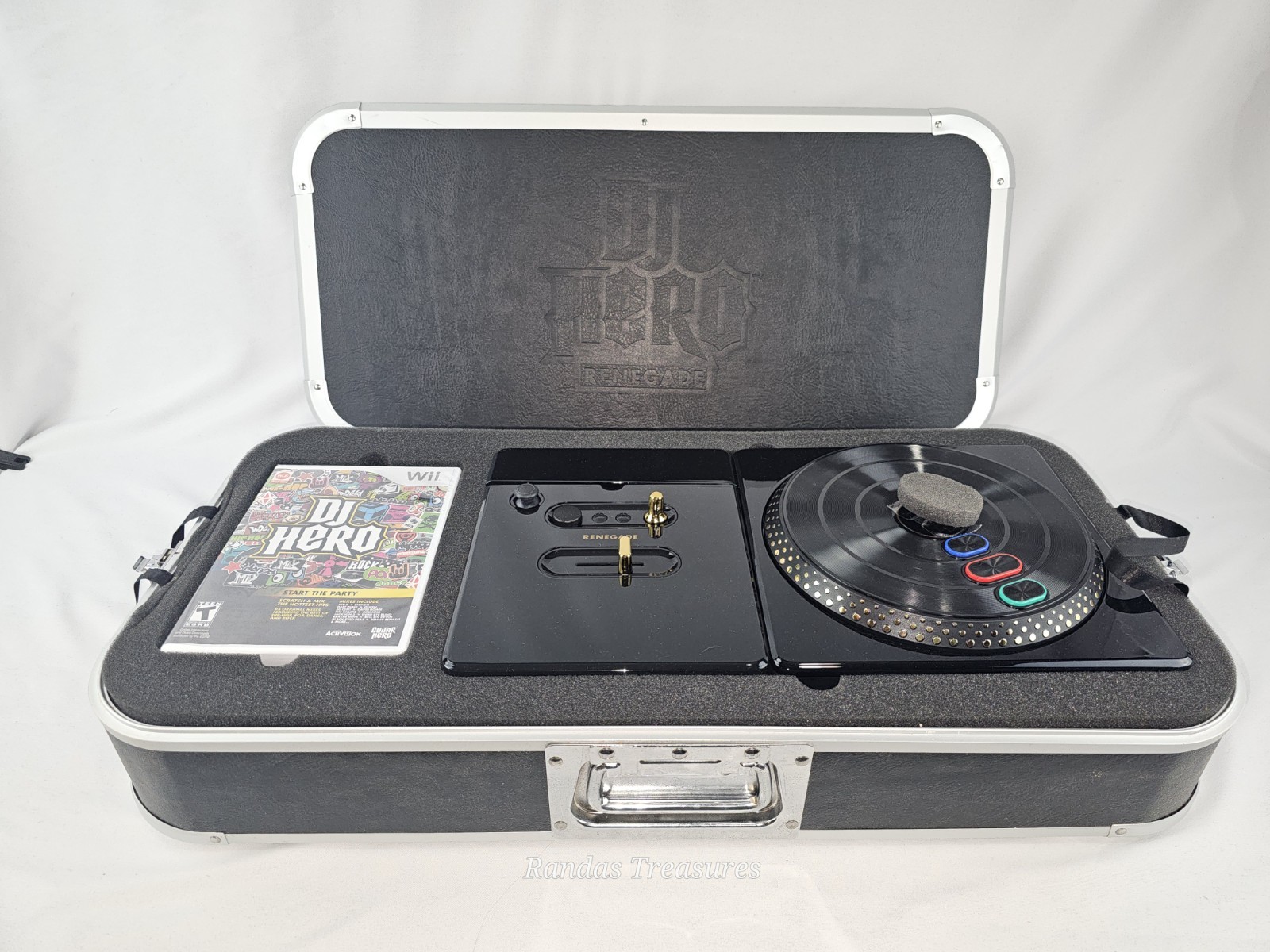 DJ Hero — Renegade Edition (Nintendo Wii, 2009) Jay-Z & EMINEM New Open Box