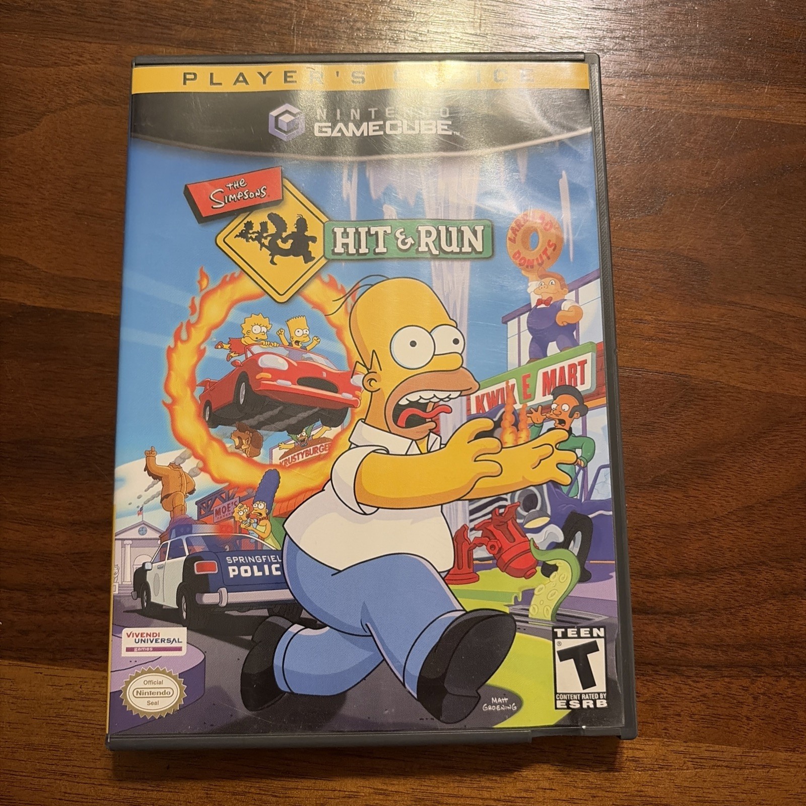 The Simpsons Hit And Run Nintendo GameCube CIB