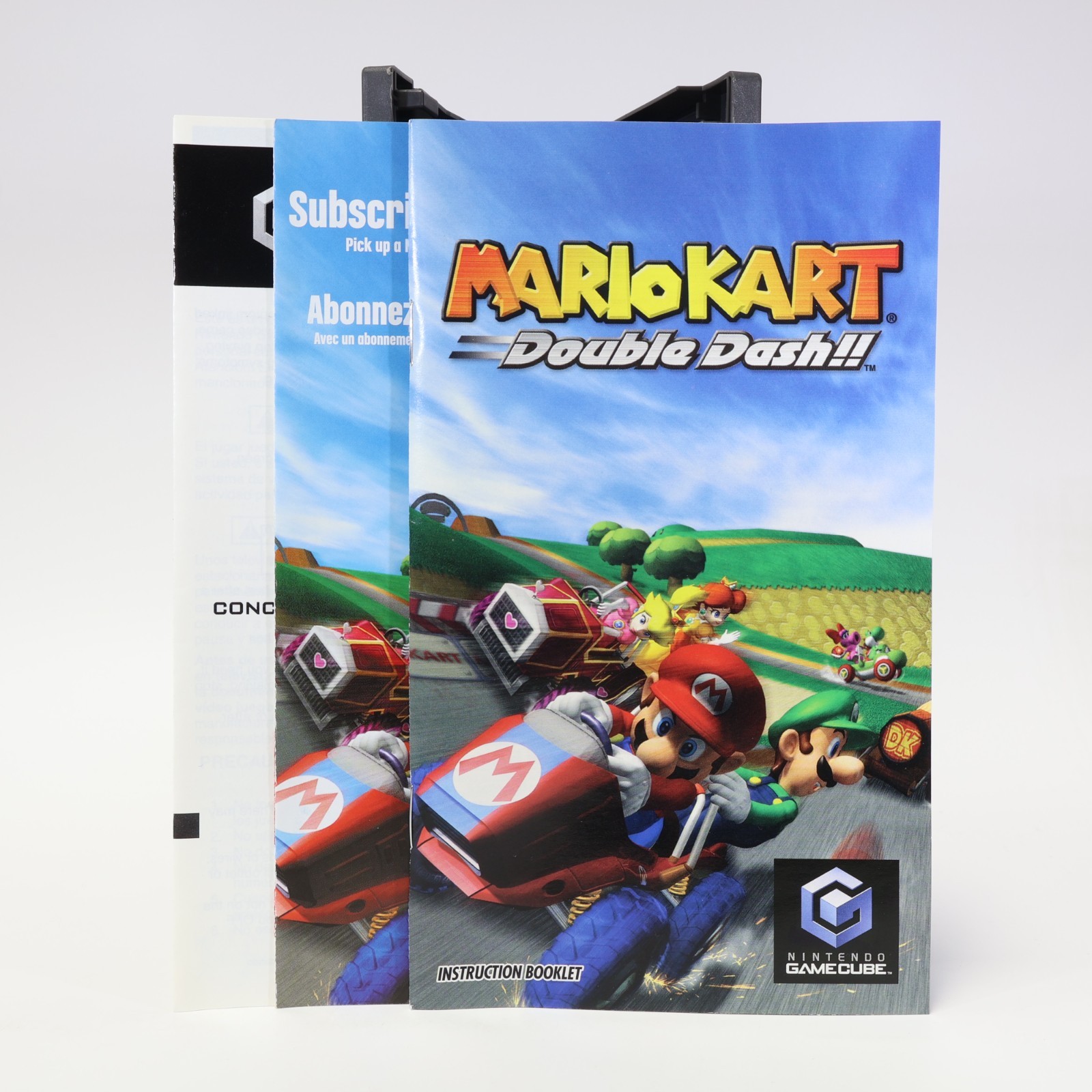 Mario Kart Double Dash (GC) Case and Manual W/Inserts – Auth Good Cond