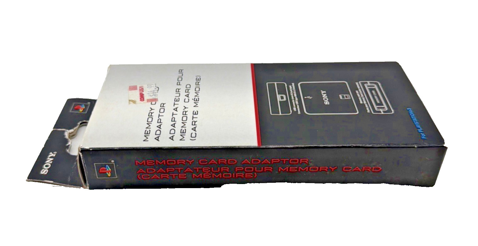Sony PlayStation 3 PS3 Memory Card Adapter CECHZM1U OEM Boxed New