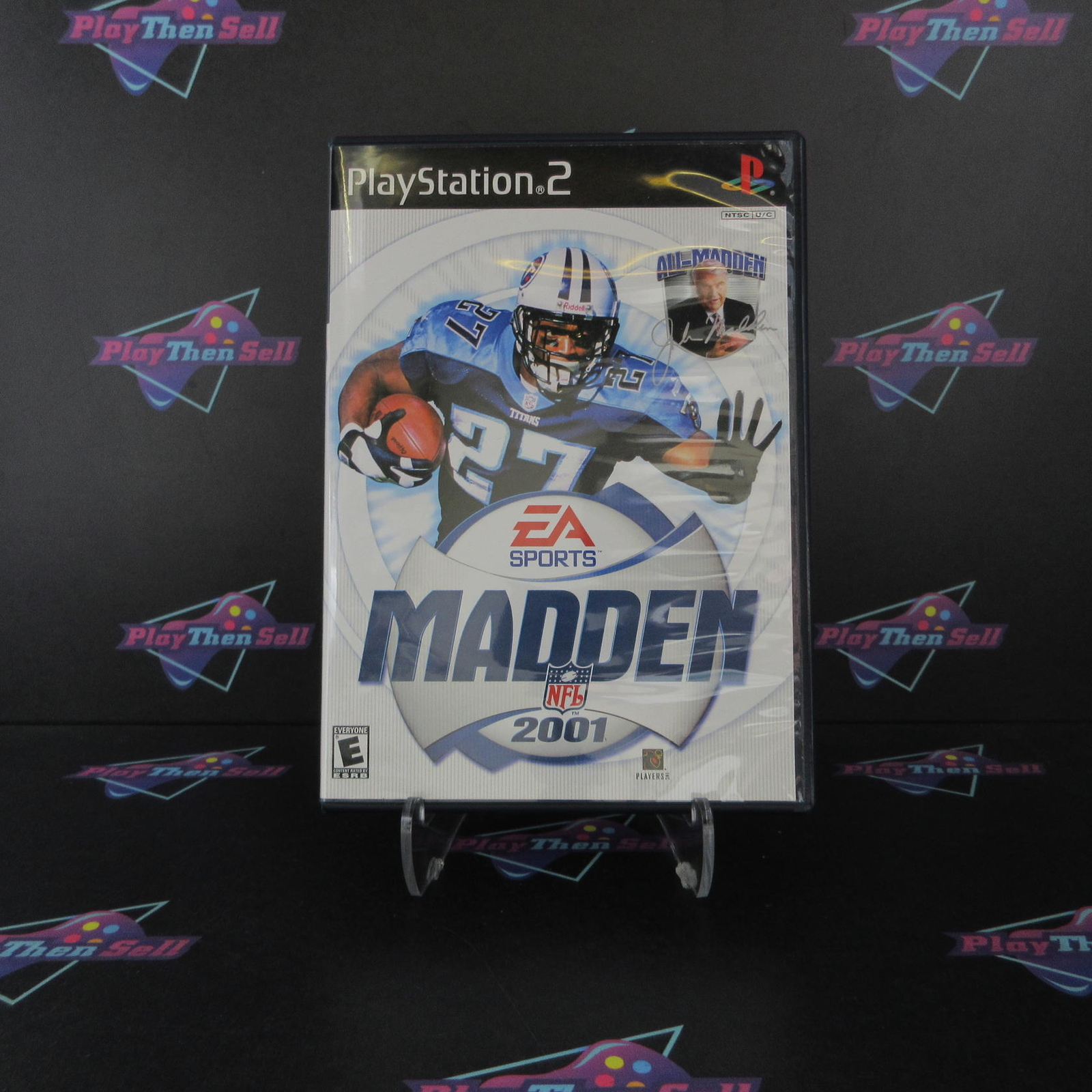 Refurbished Madden NFL 2001 PS2 PlayStation 2 + Reg Card Complete – Excellent..