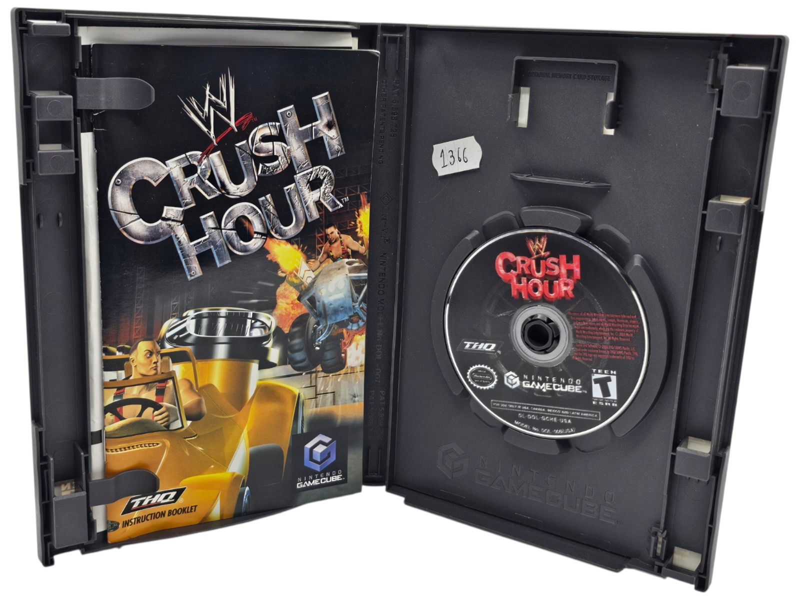 WWE Crush Hour Nintendo GameCube 2003 CIB Original Black Label Vehicle Combat