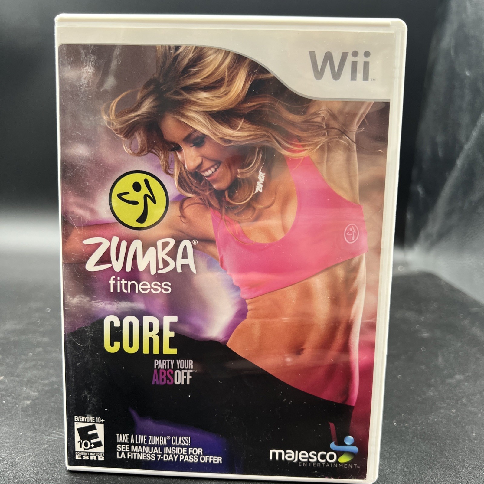 Zumba Fitness Core (Nintendo Wii, 2012) Free Shipping CASE & MANUAL ONLY