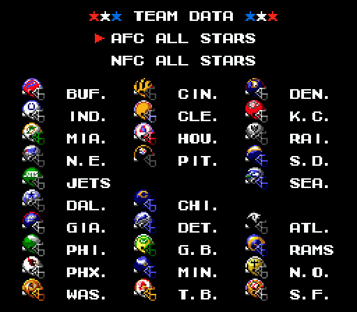 Tecmo Super Bowl – Sega Genesis Game Only