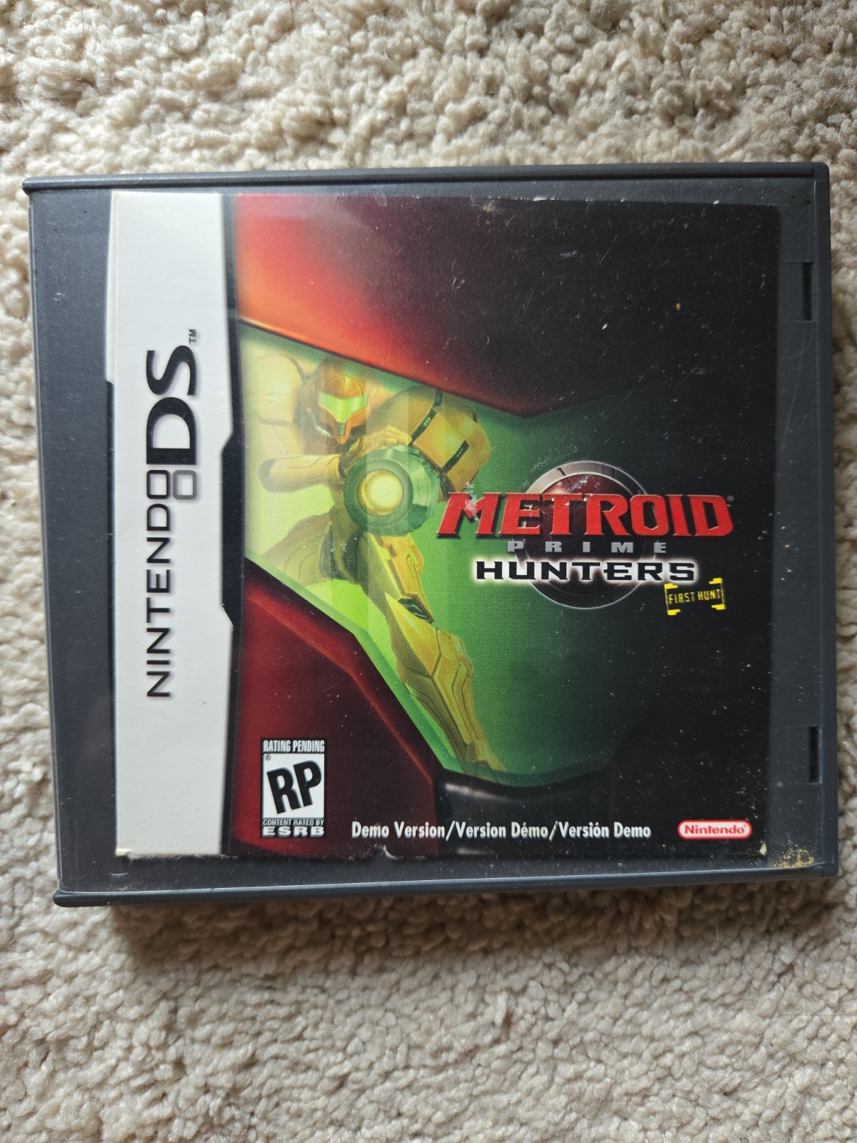 Metroid Prime: Hunters First Hunt Nintendo DS 2006 Authentic With Manual