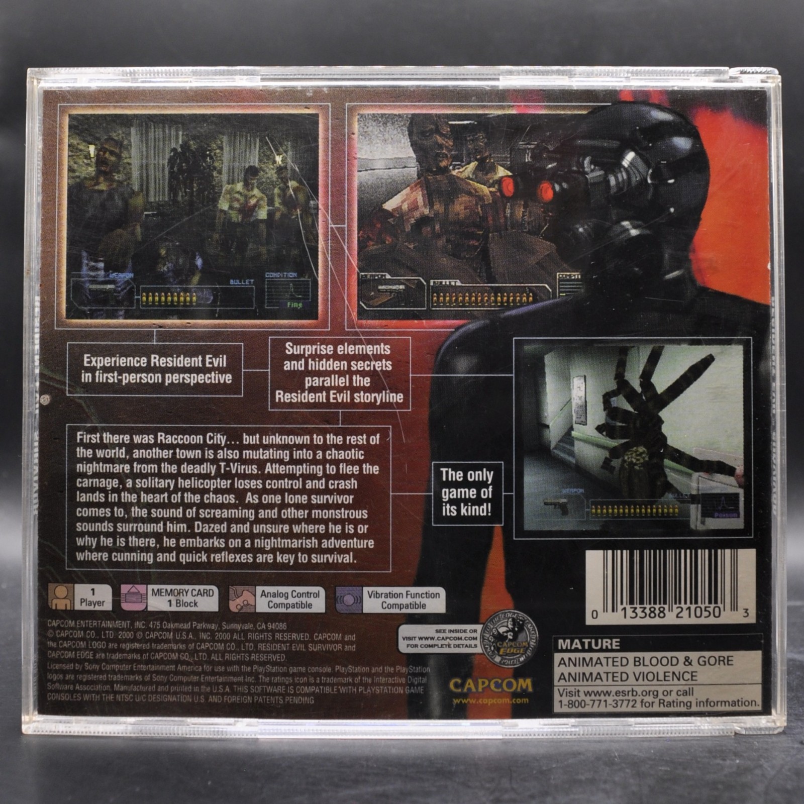 Resident Evil Survivor (PlayStation) [CIB]