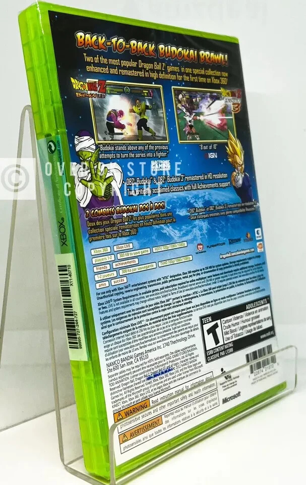 Dragon Ball Bundle w/ 3 Games – Xbox 360 – Brand New | Factory Sealed