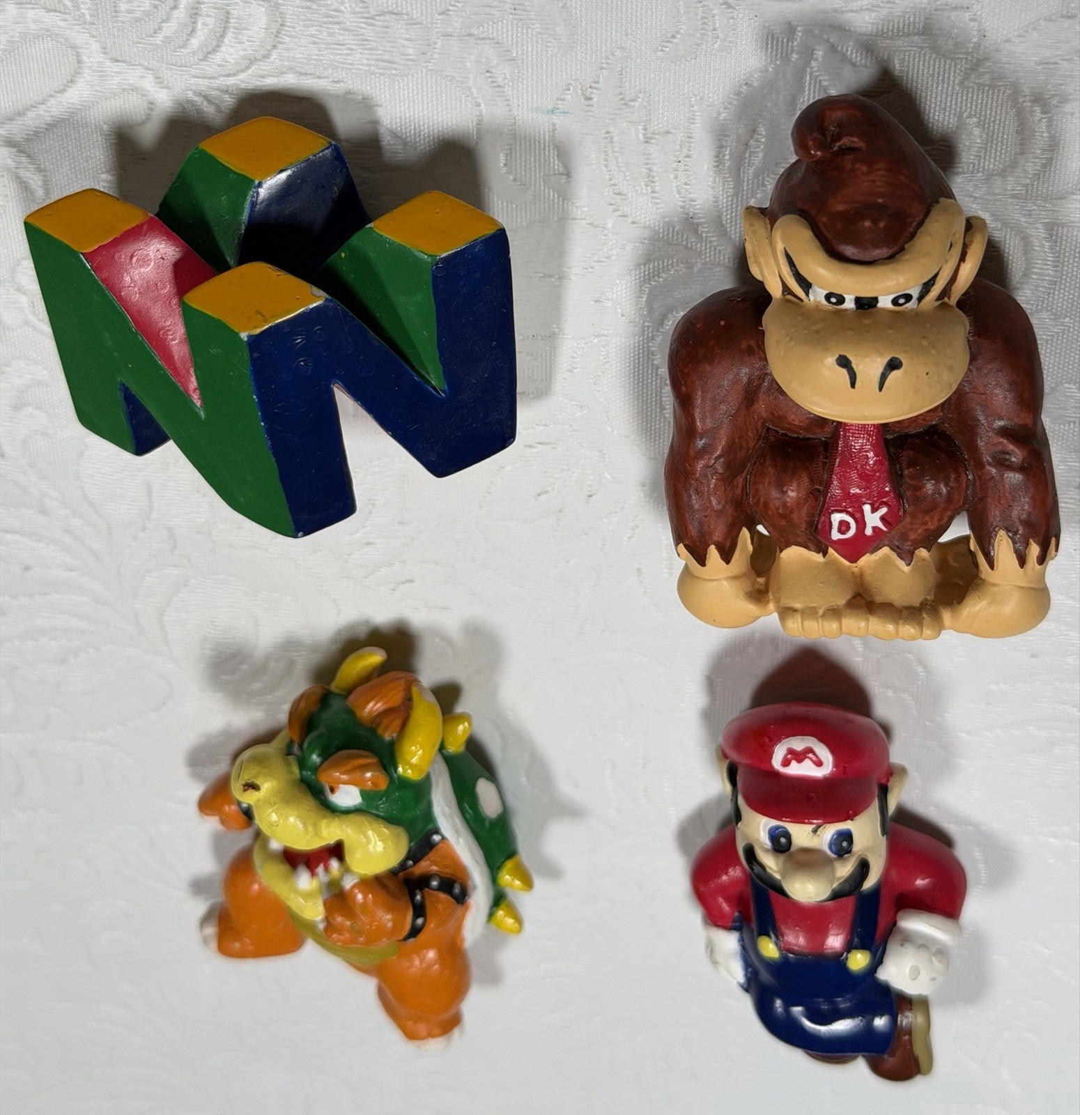VTG 1997 Official Nintendo 64 3D Magnets Complete Set Mario N64 DK Bowser “READ”